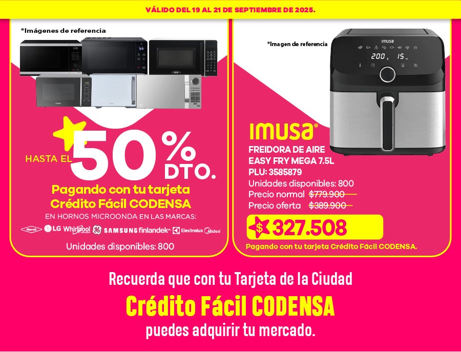 Crédito f´cil codensa